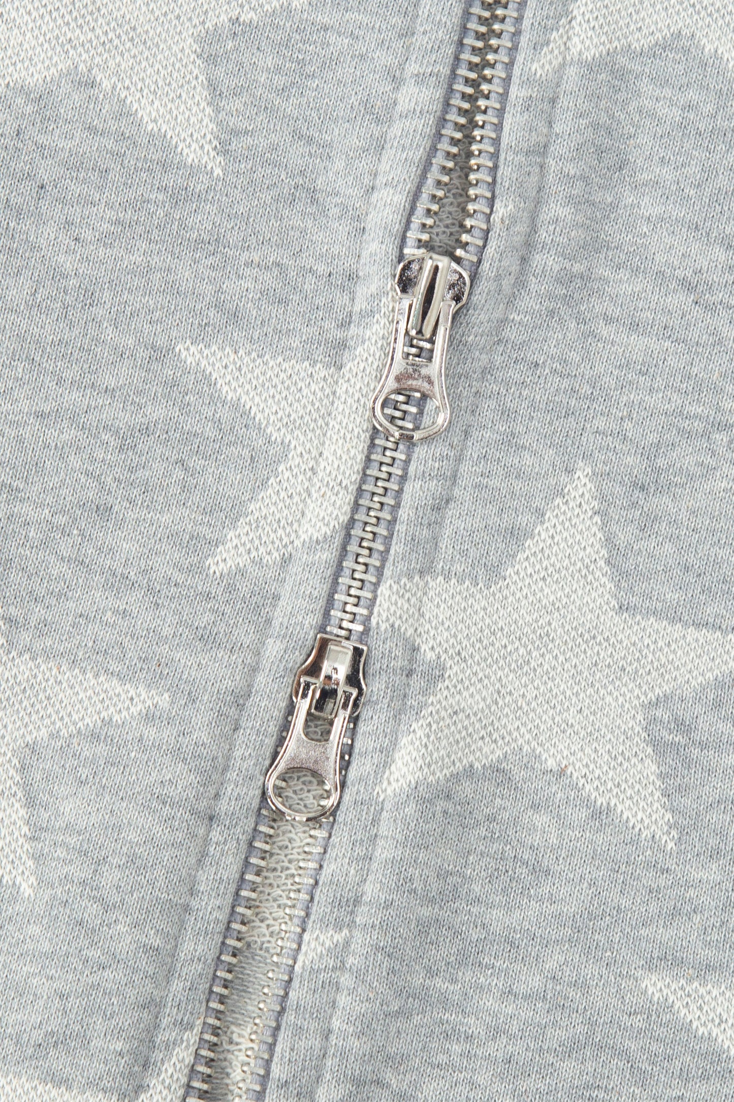 Star Zip Up Top (Grey)