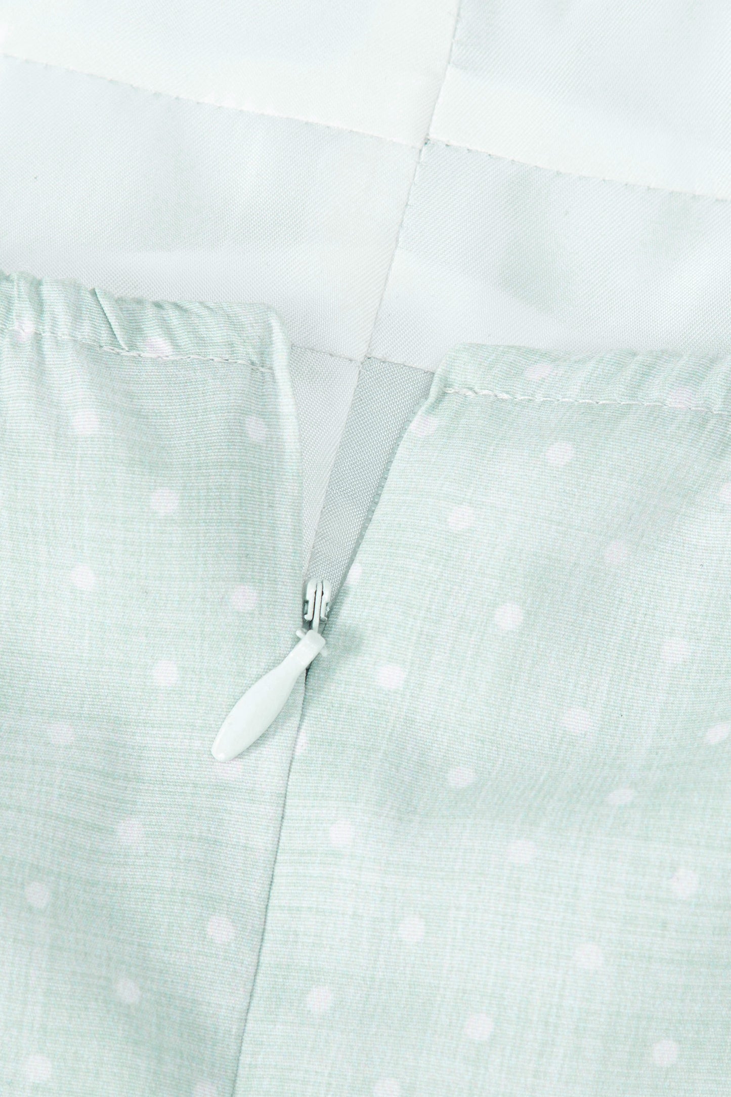 Dots Halter Dress (Mint)