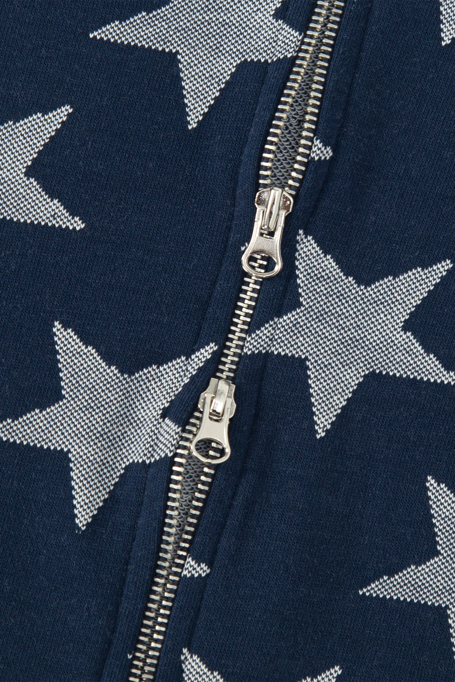 Star Zip Up Top (Navy)