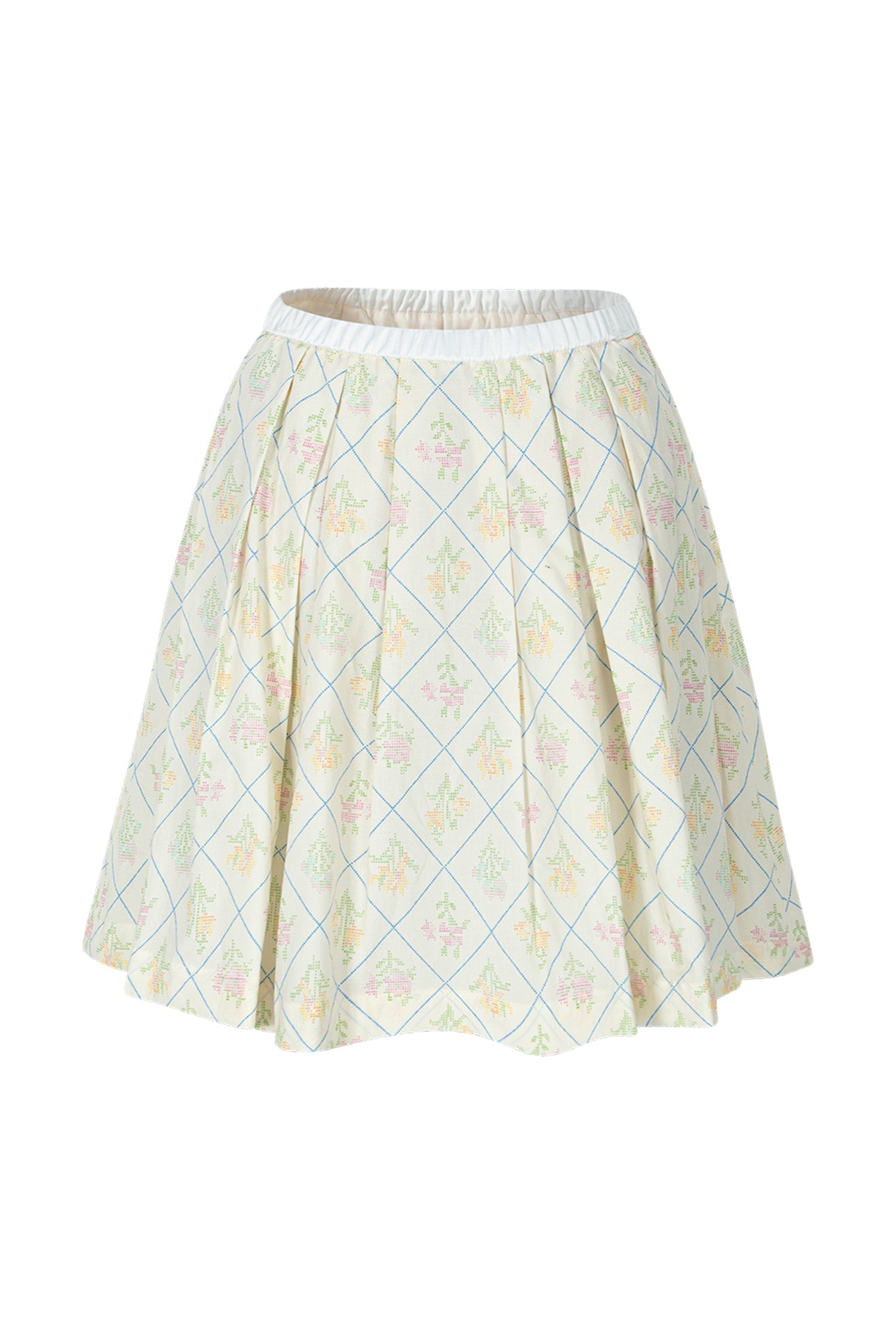 スカート [ALCMY] Pleats Full Midi Skirt Pleats Full Midi Skirt Flower – Alcmy