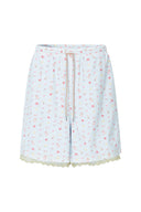 Teddy Bear Lace Shorts (Blue)
