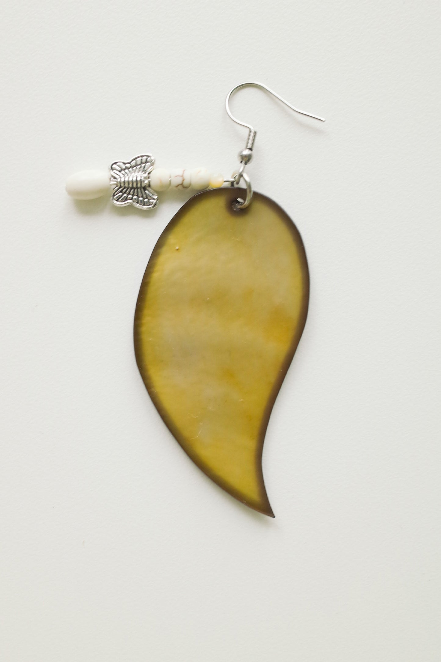 Jagae Leaf Earing (1piece)