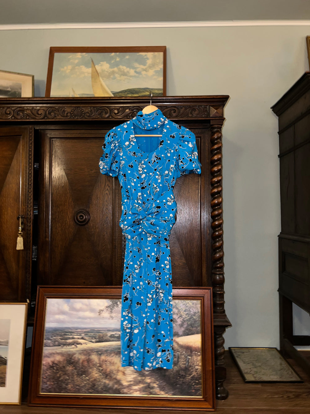 Fondest Flower Dress (Blue)