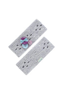 Buttons Alpaca Head Band (Lavender)