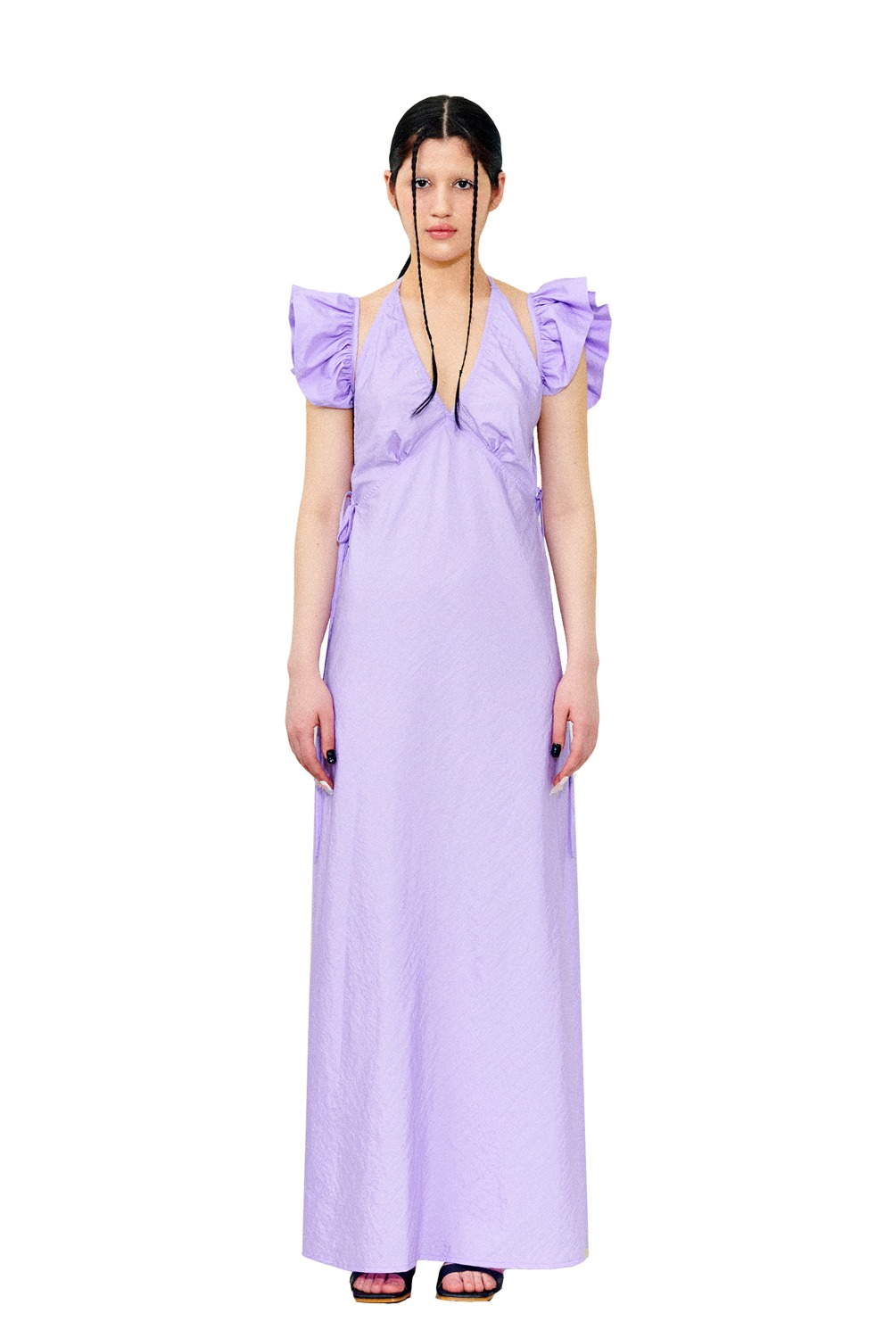 Crisp Cocktail Dress - Lavender