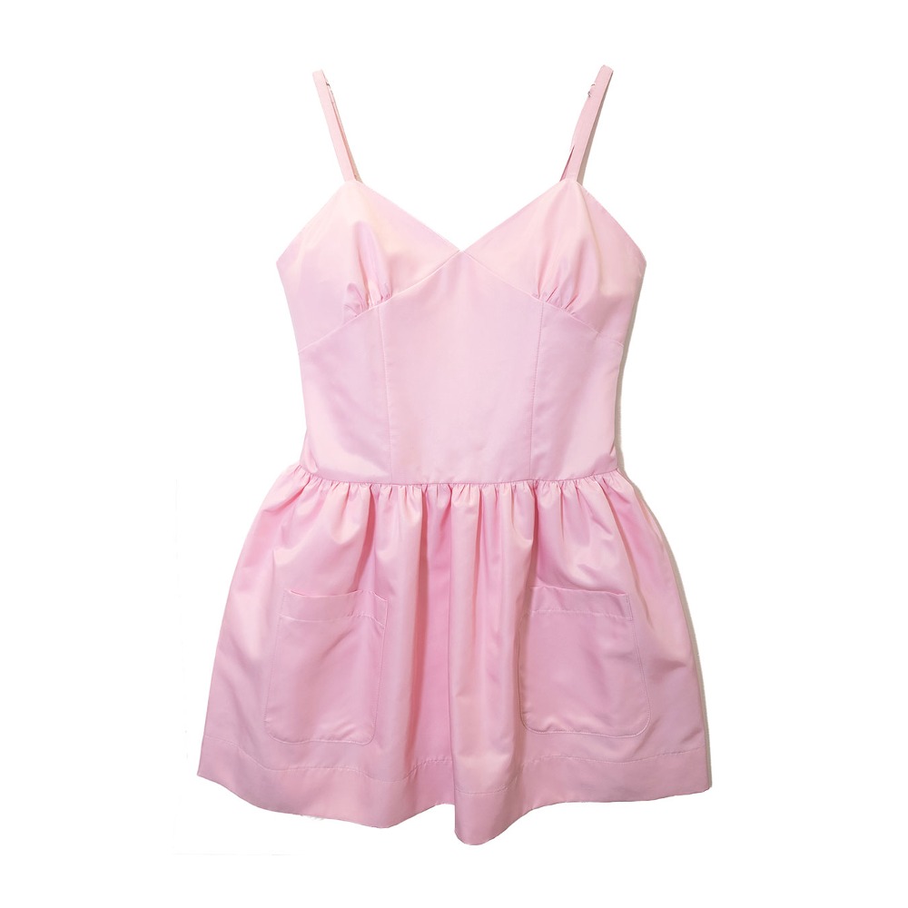 Silky Sweet Bustier Dress_PINK [4/24 예약배송]