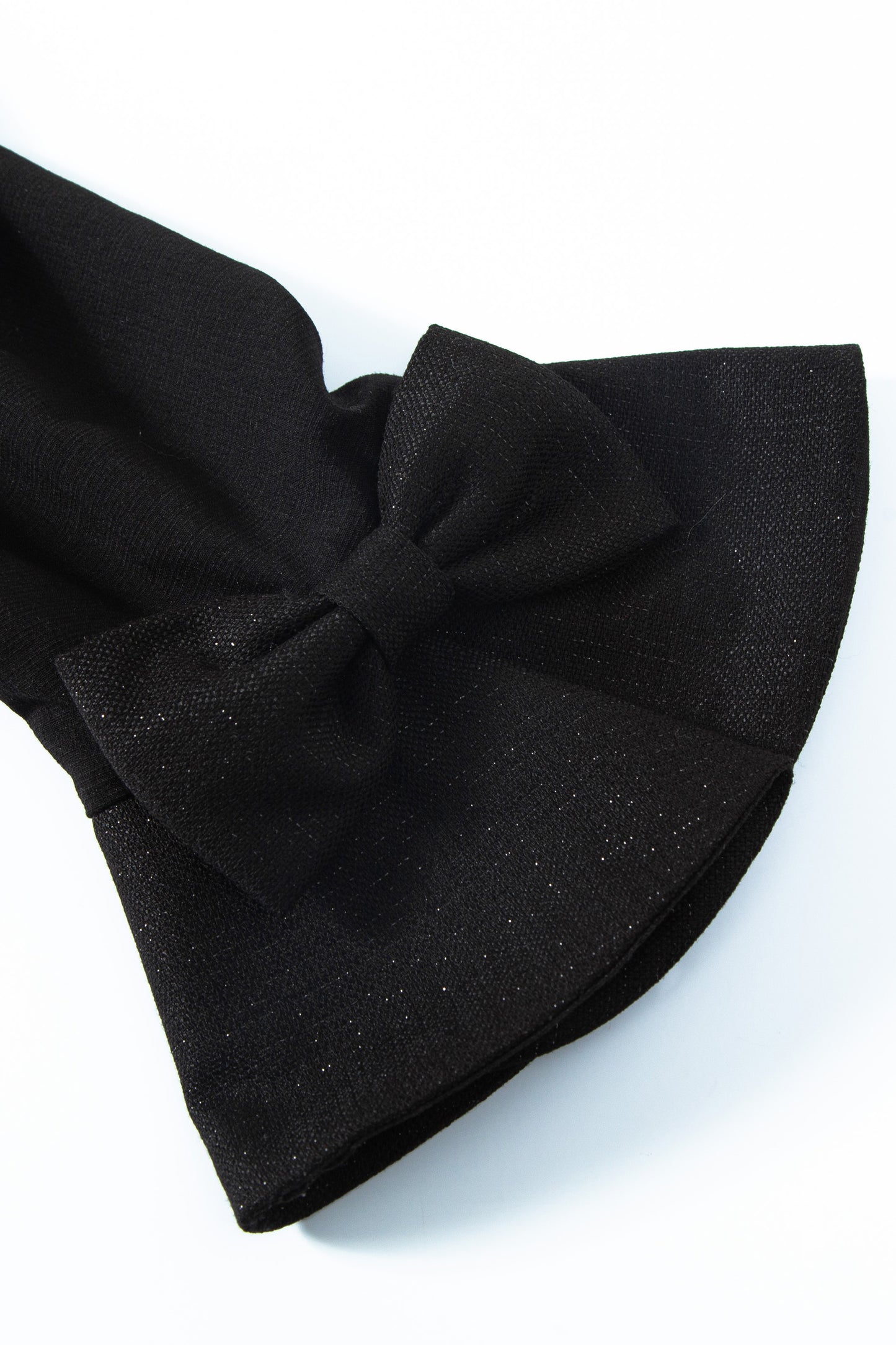 Classic Ribbon Summer Jacket (Black)