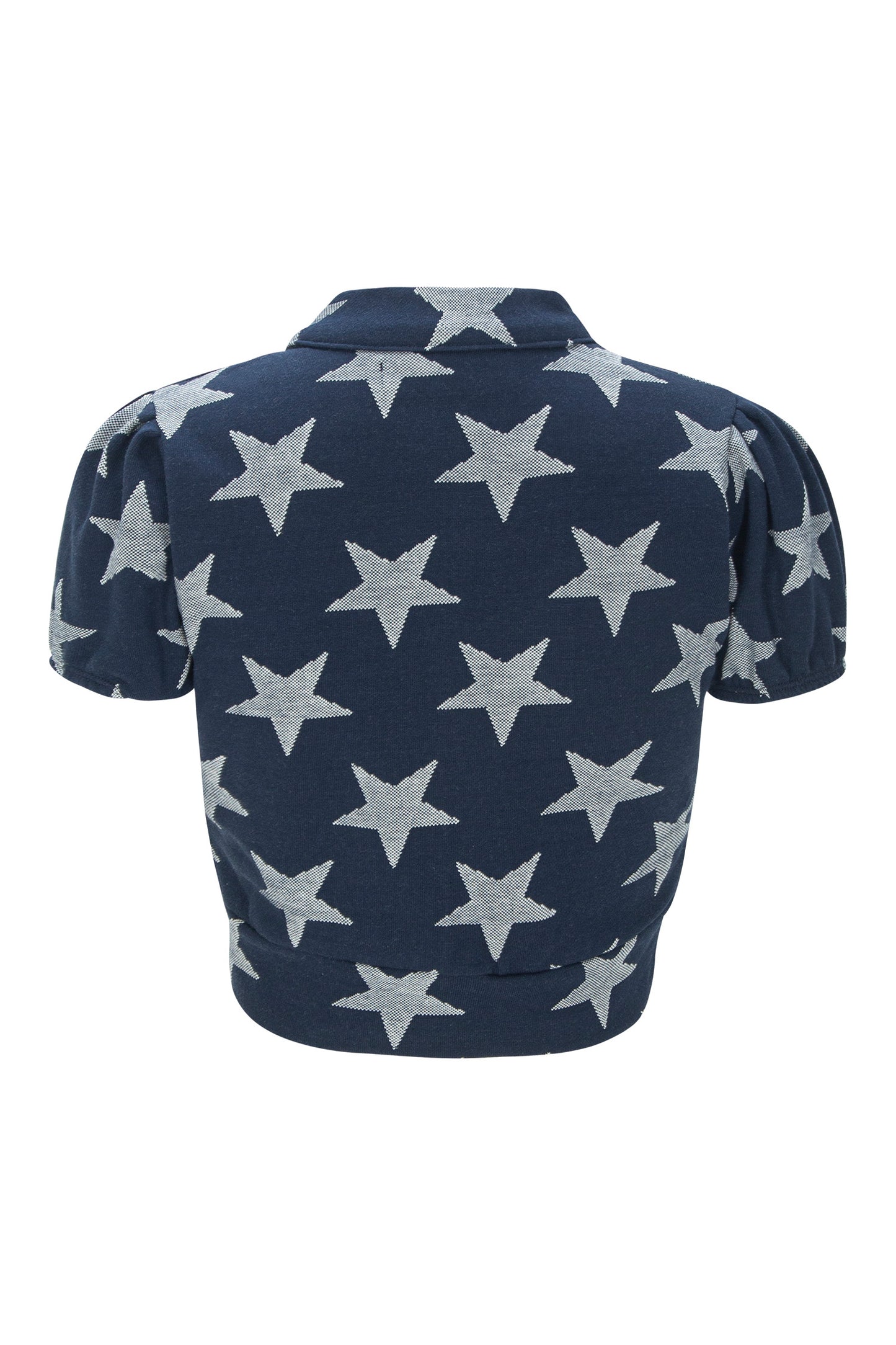 Star Zip Up Top (Navy)