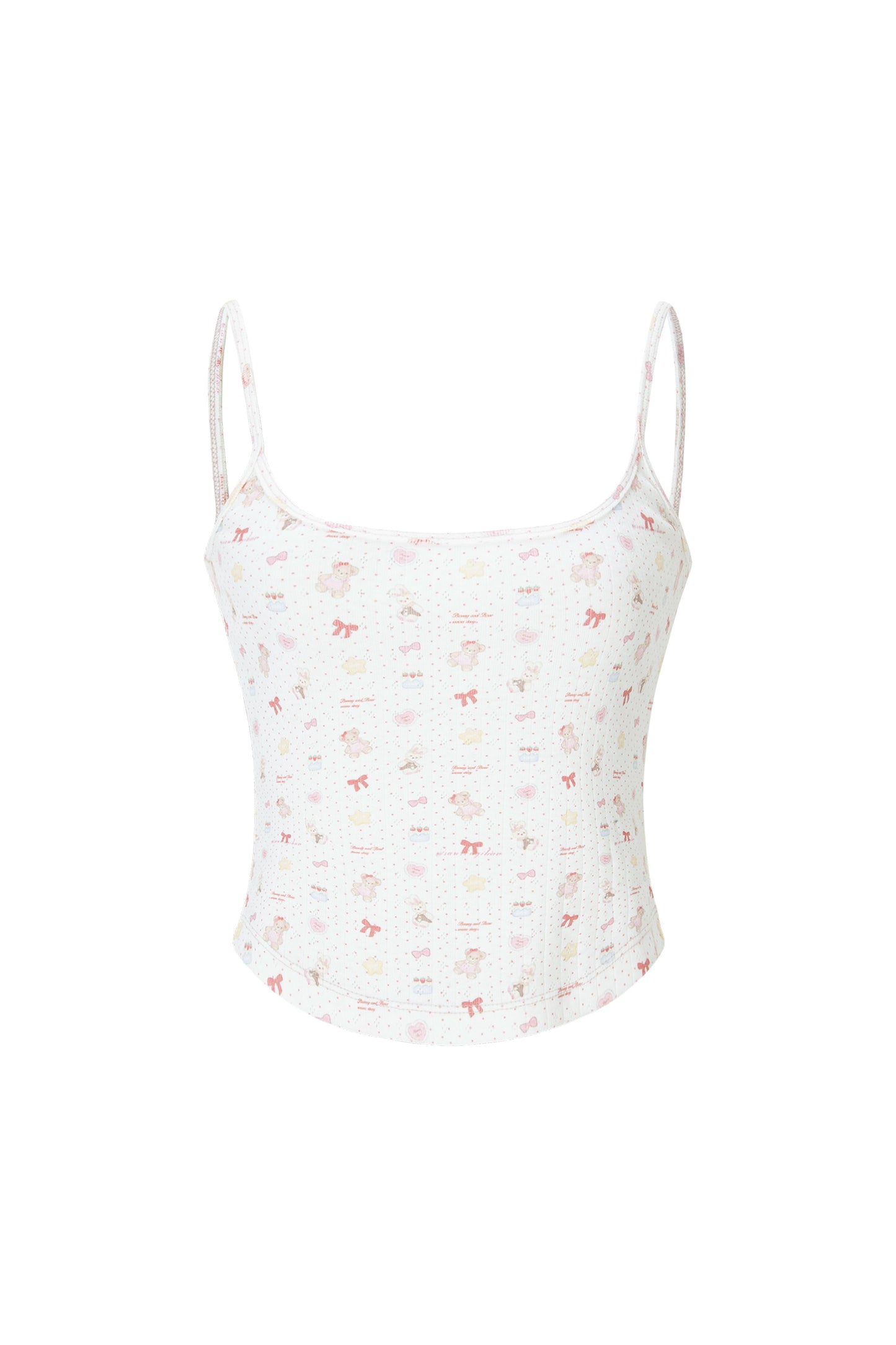 Teddy Bear Square Slip (White)