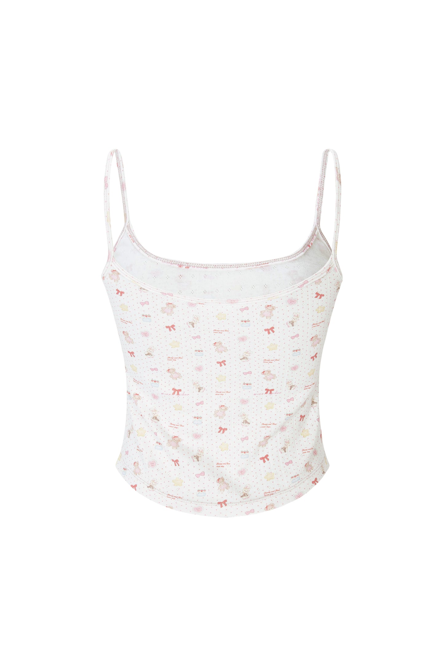 Teddy Bear Square Slip (White)