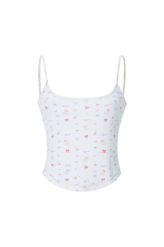 Teddy Bear Square Slip (Blue)