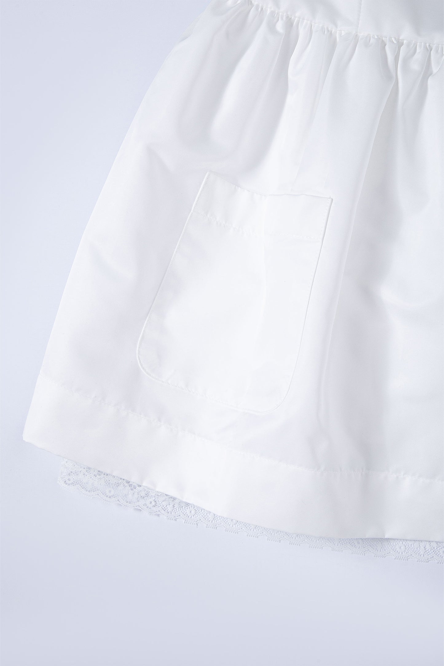 Silky Sweet Bustier Dress (White)