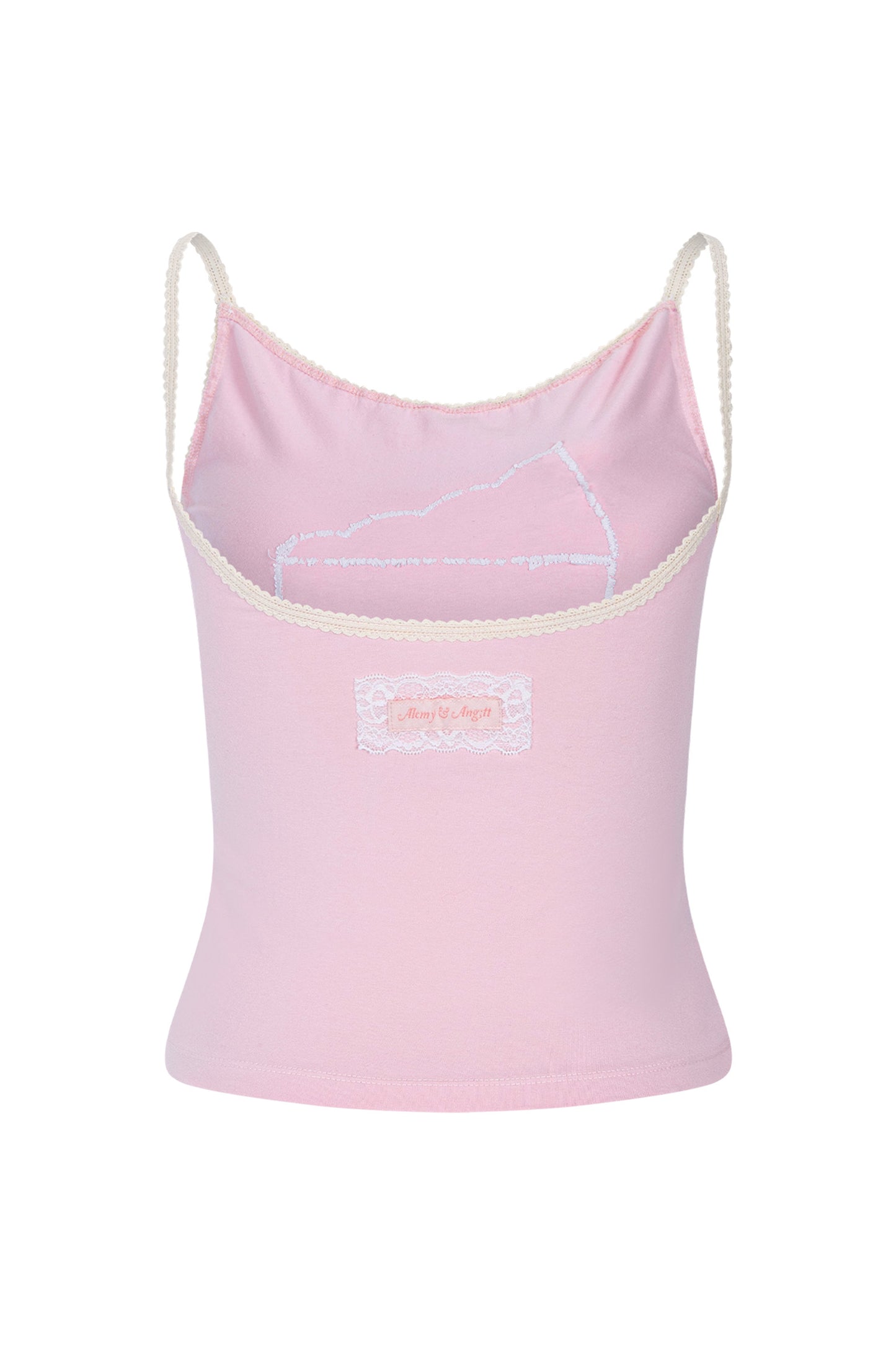 [ALCMY&ANG;TT] Petite rose slice top (Pink)