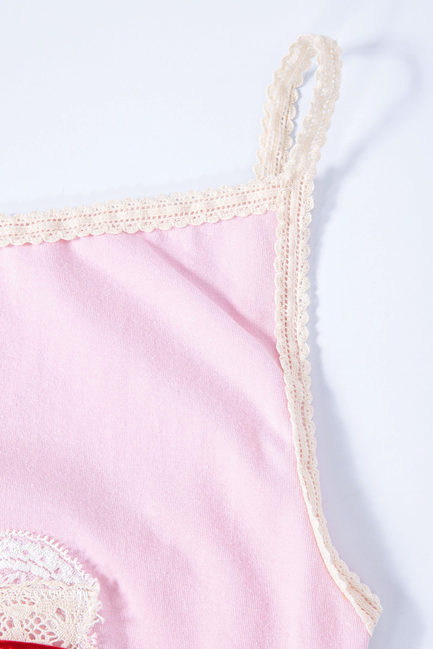 [ALCMY&ANG;TT] Petite rose slice top (Pink)