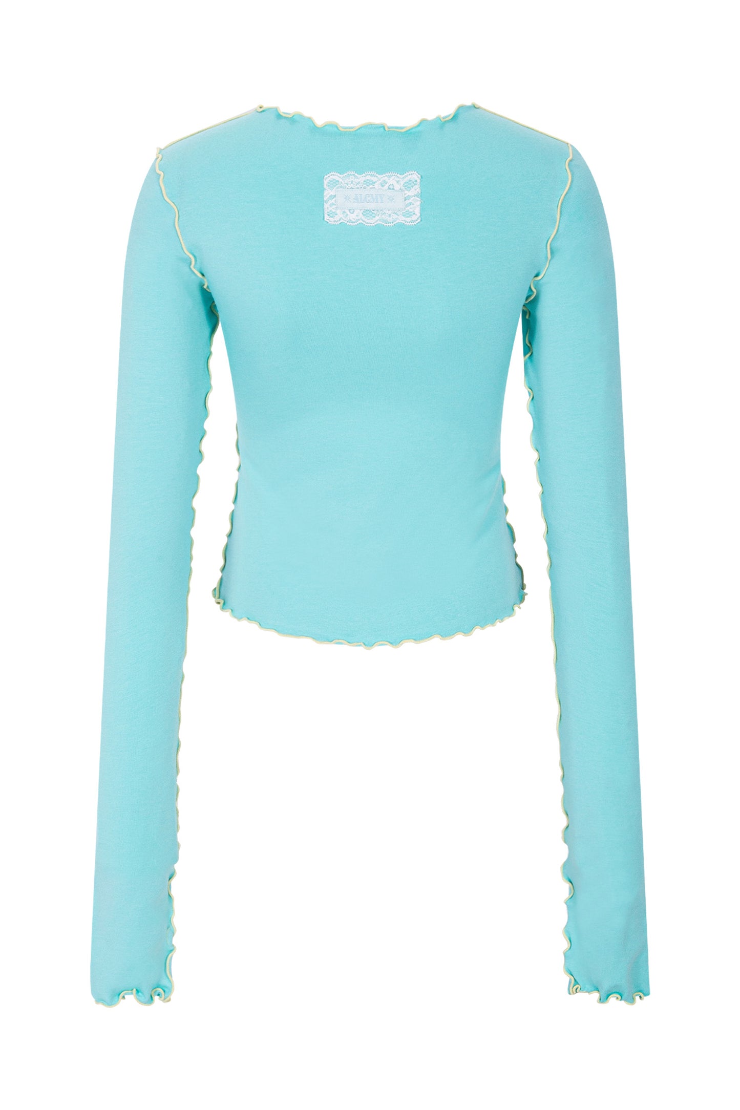 Crochet papillon top (Mint)