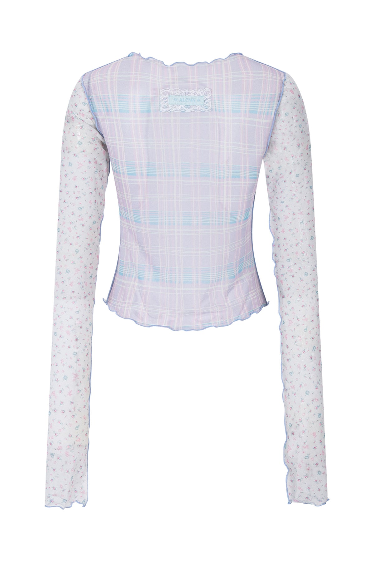 Crochet papillon top (Pink)