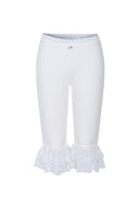 [ALCMY&ANG;TT] Dolly lace capri pants (White)