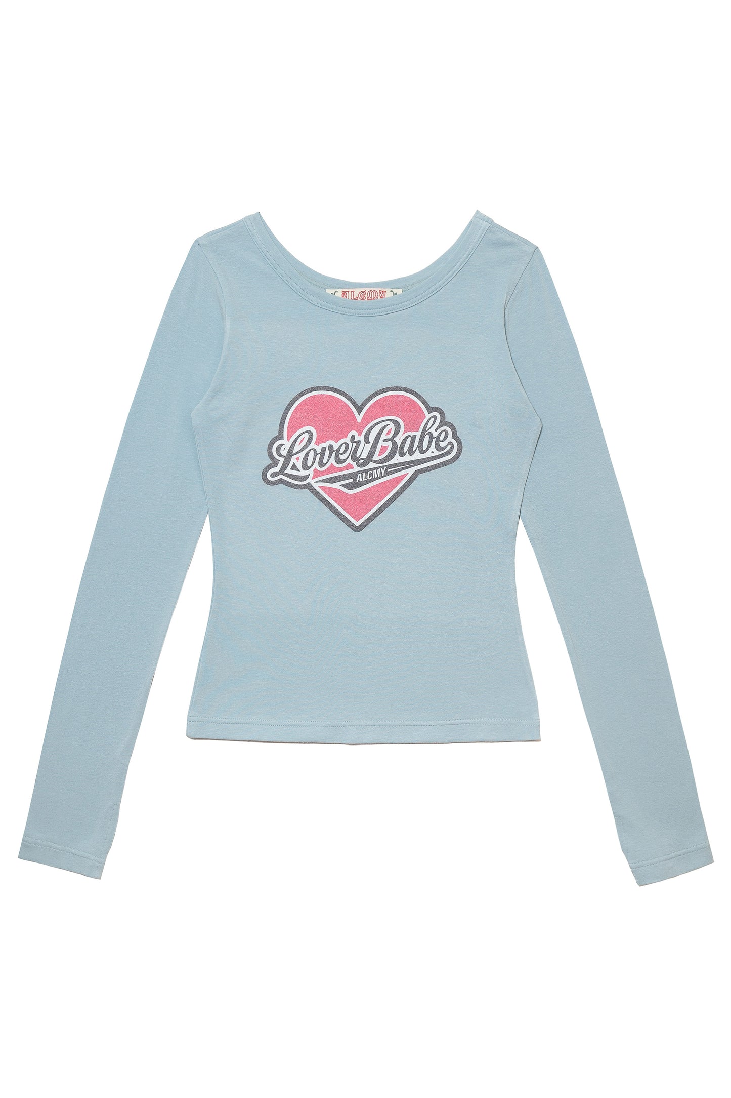 Lover Babe Sheer Slim T (Light Blue)
