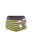 [Ordermade] Crochet Mohair Cherry Shorts