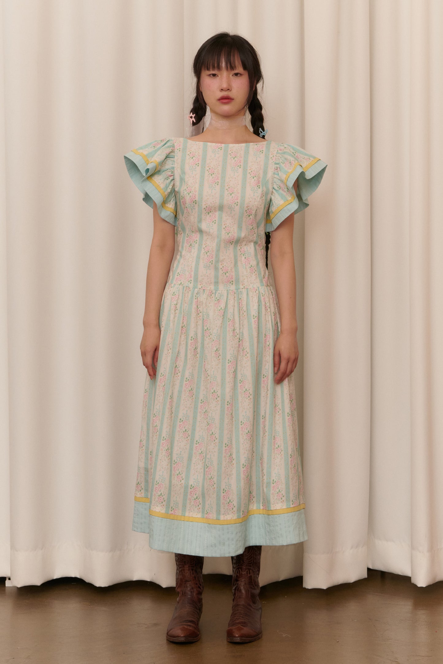 Flirting Picnic Dress (Flower)
