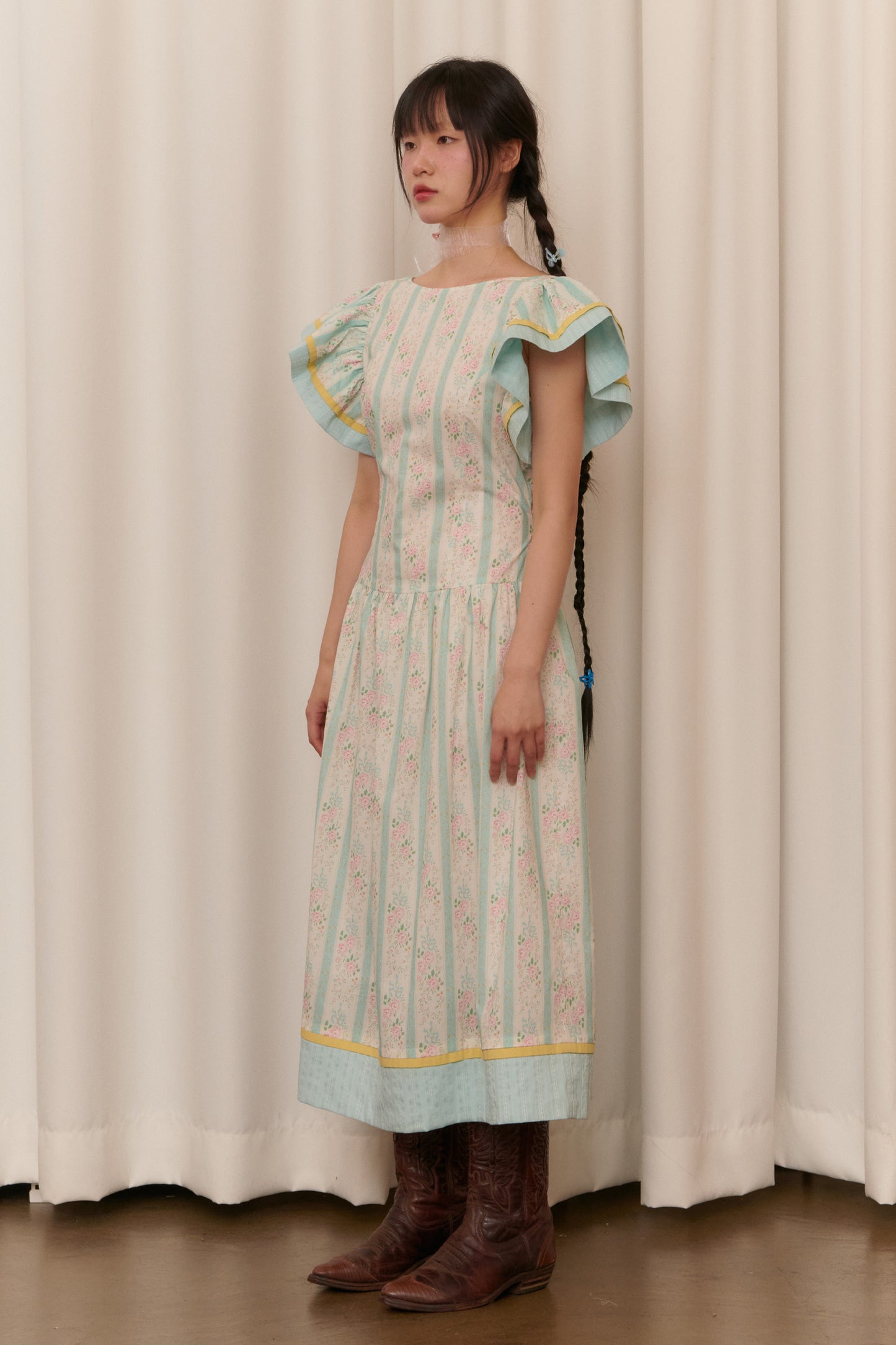 Flirting Picnic Dress (Flower)