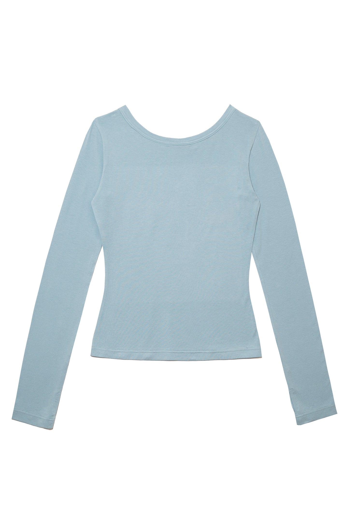 Lover Babe Sheer Slim T (Light Blue)