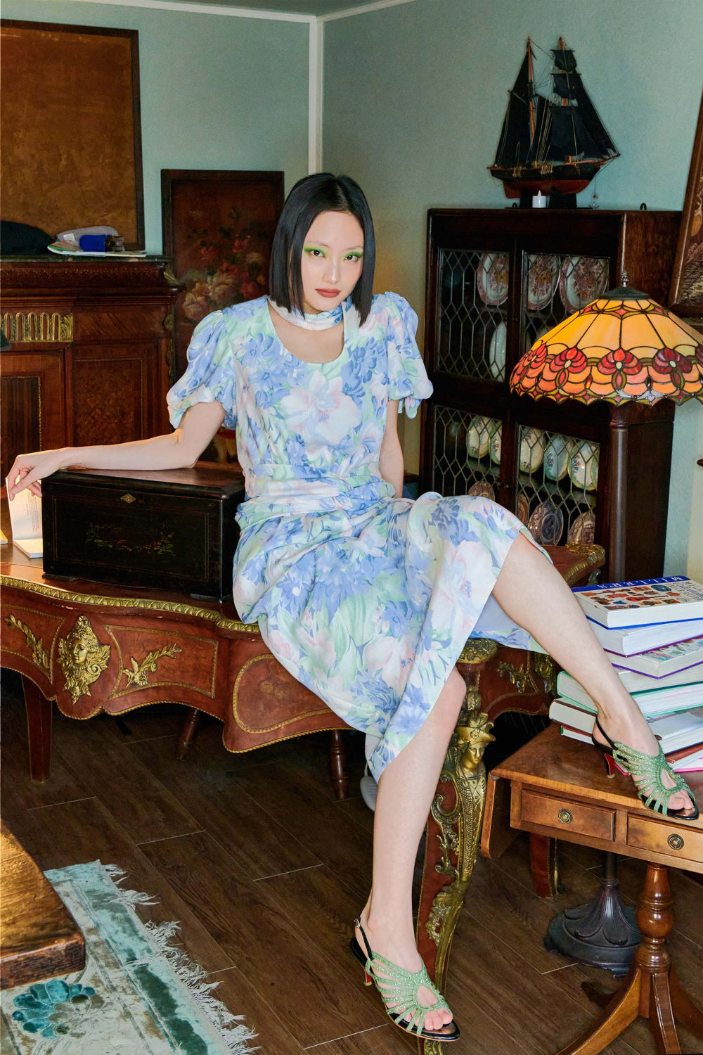 Fondest Flower Dress (Lavender)