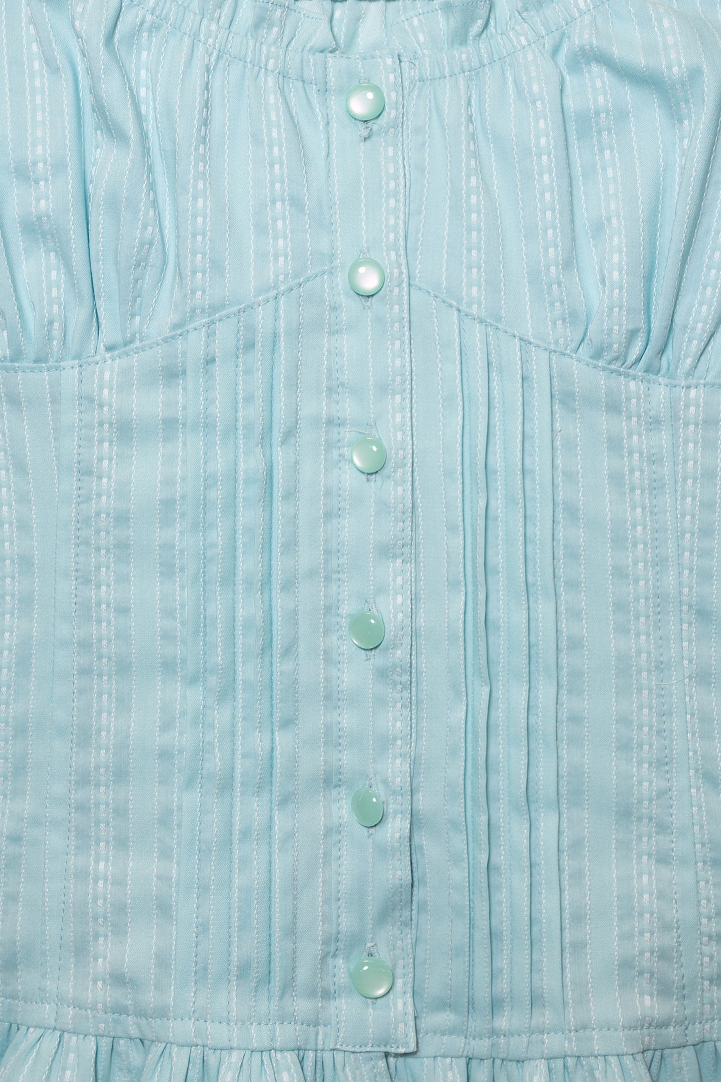 Baby Doll Corset Blouse (Mint)