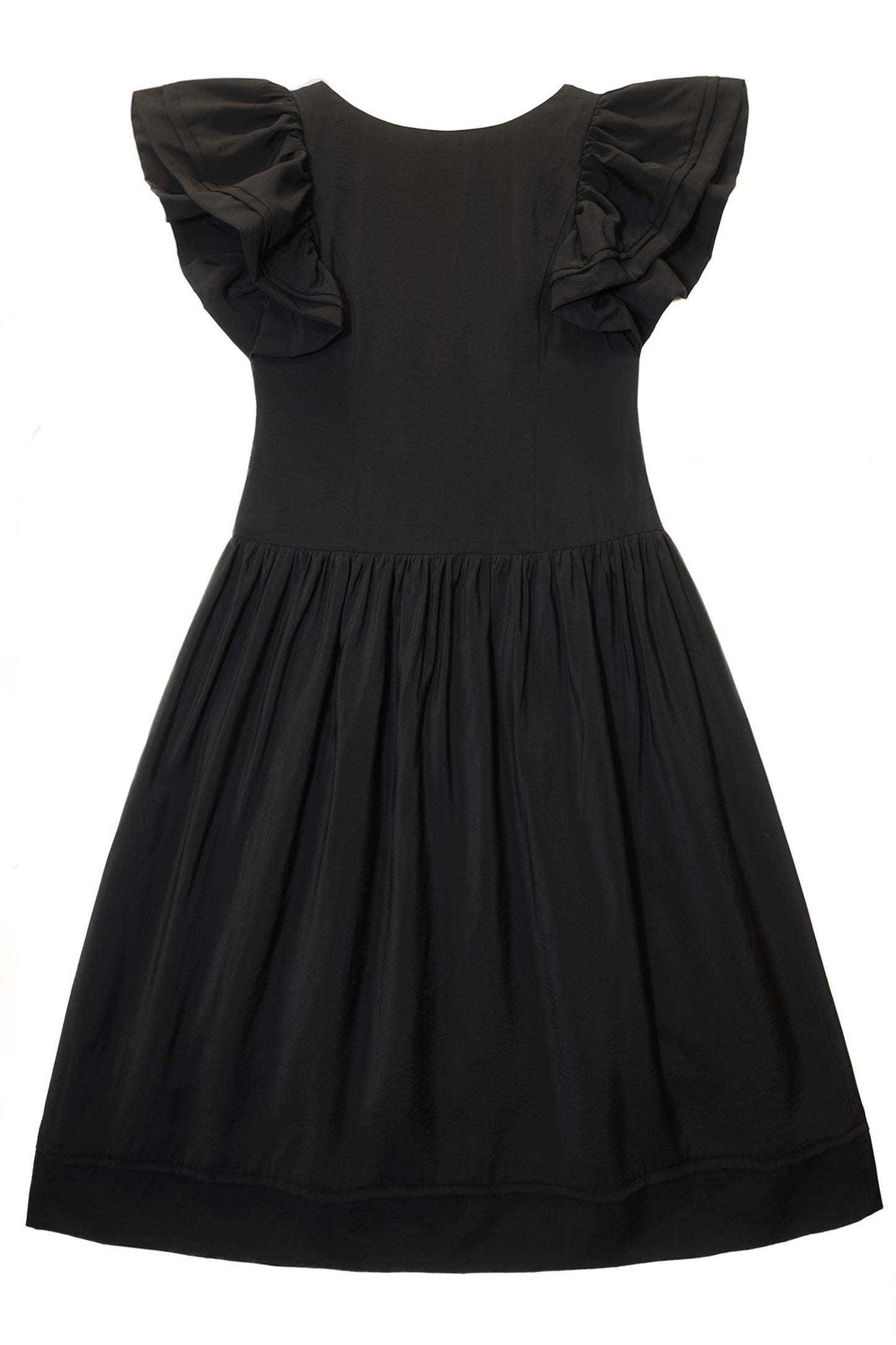 Flirting Picnic Dress (Black)