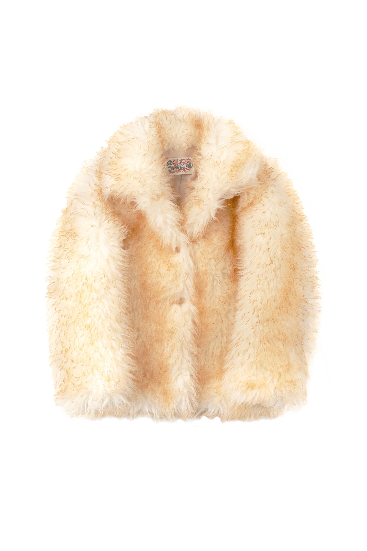 Fluffy Furry Fur Jacket (Cream)