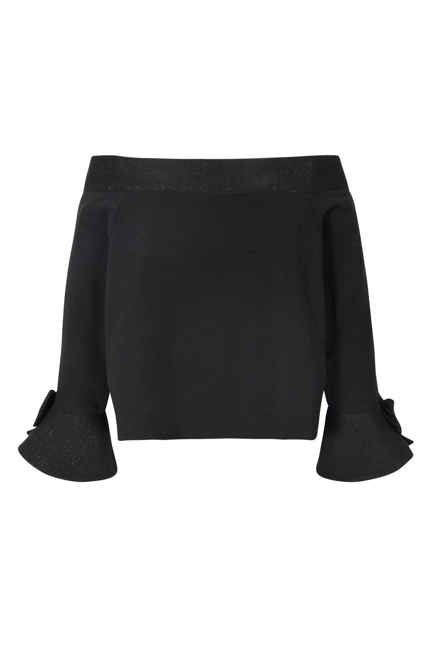 Classic Ribbon Summer Jacket (Black)