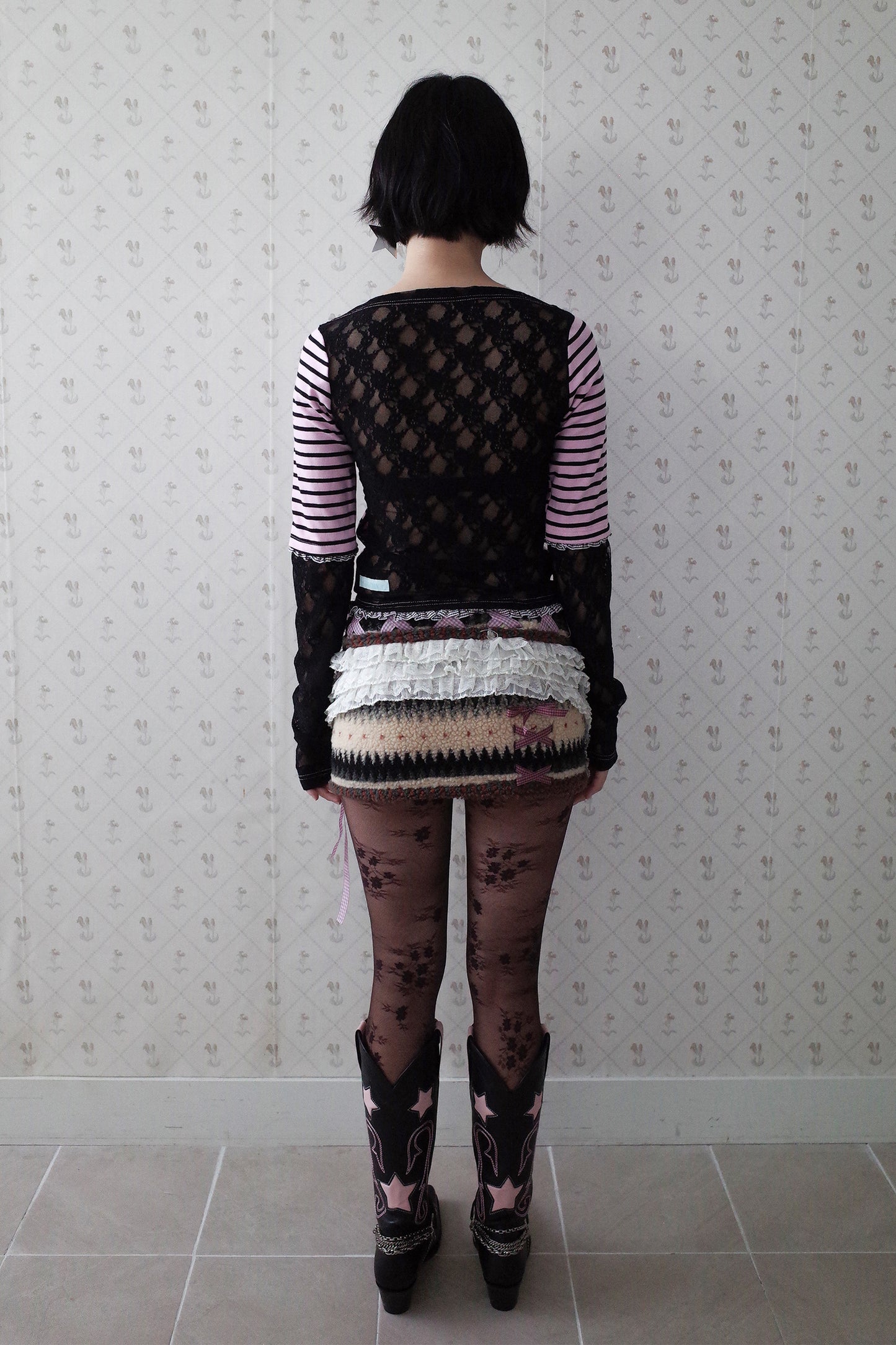 Star Western Boots (Black)