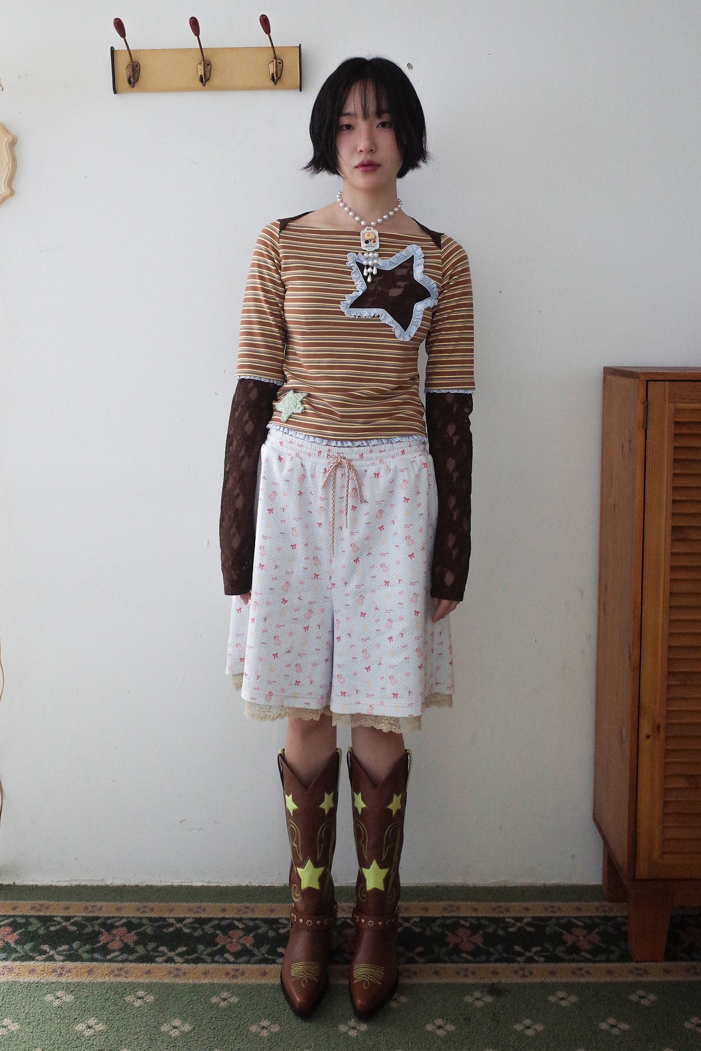 Star Western Boots (Brown)