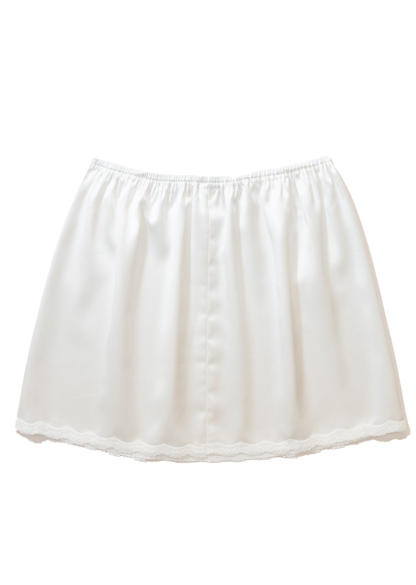 Satin Mini Skirt