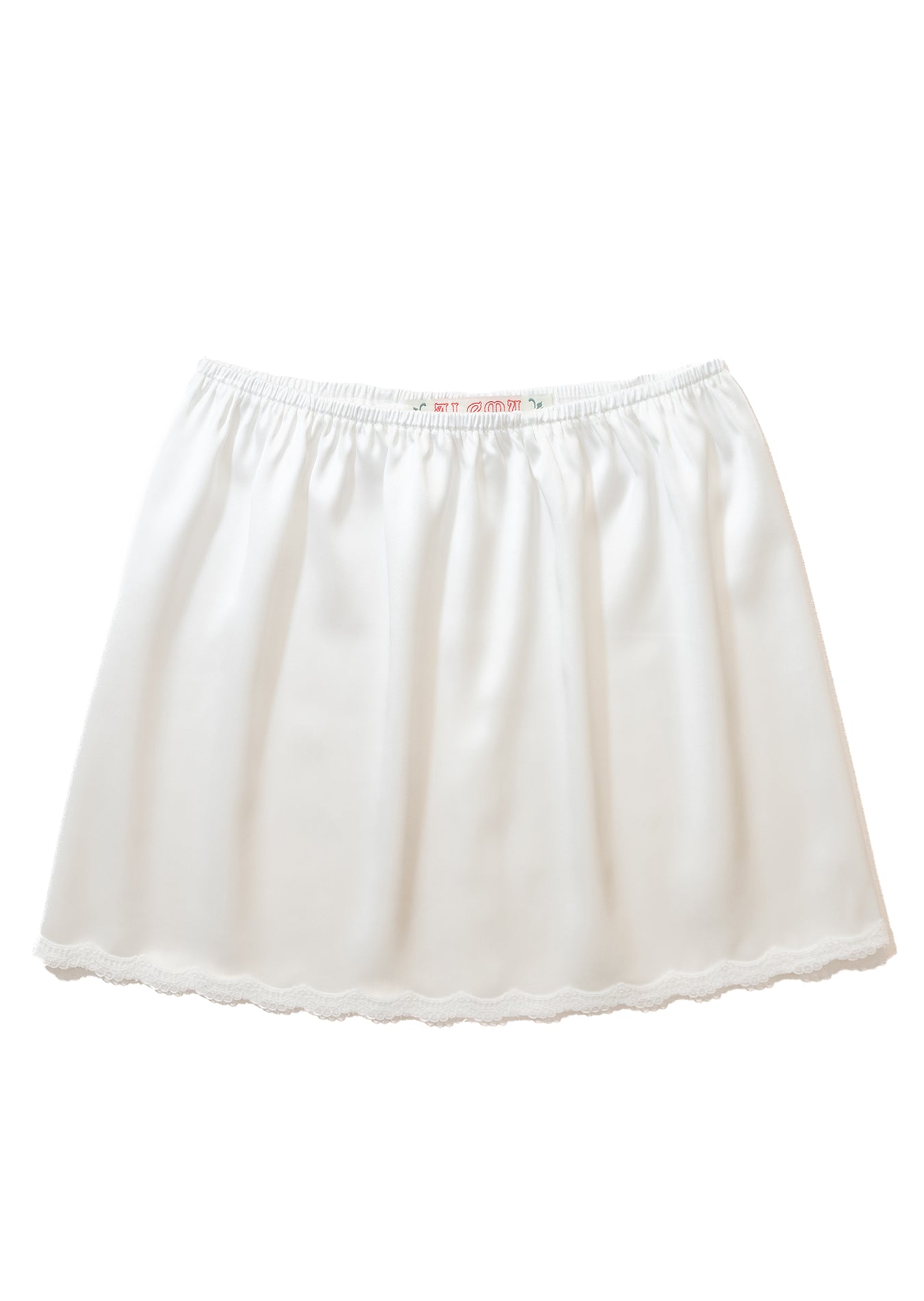 Satin Mini Skirt
