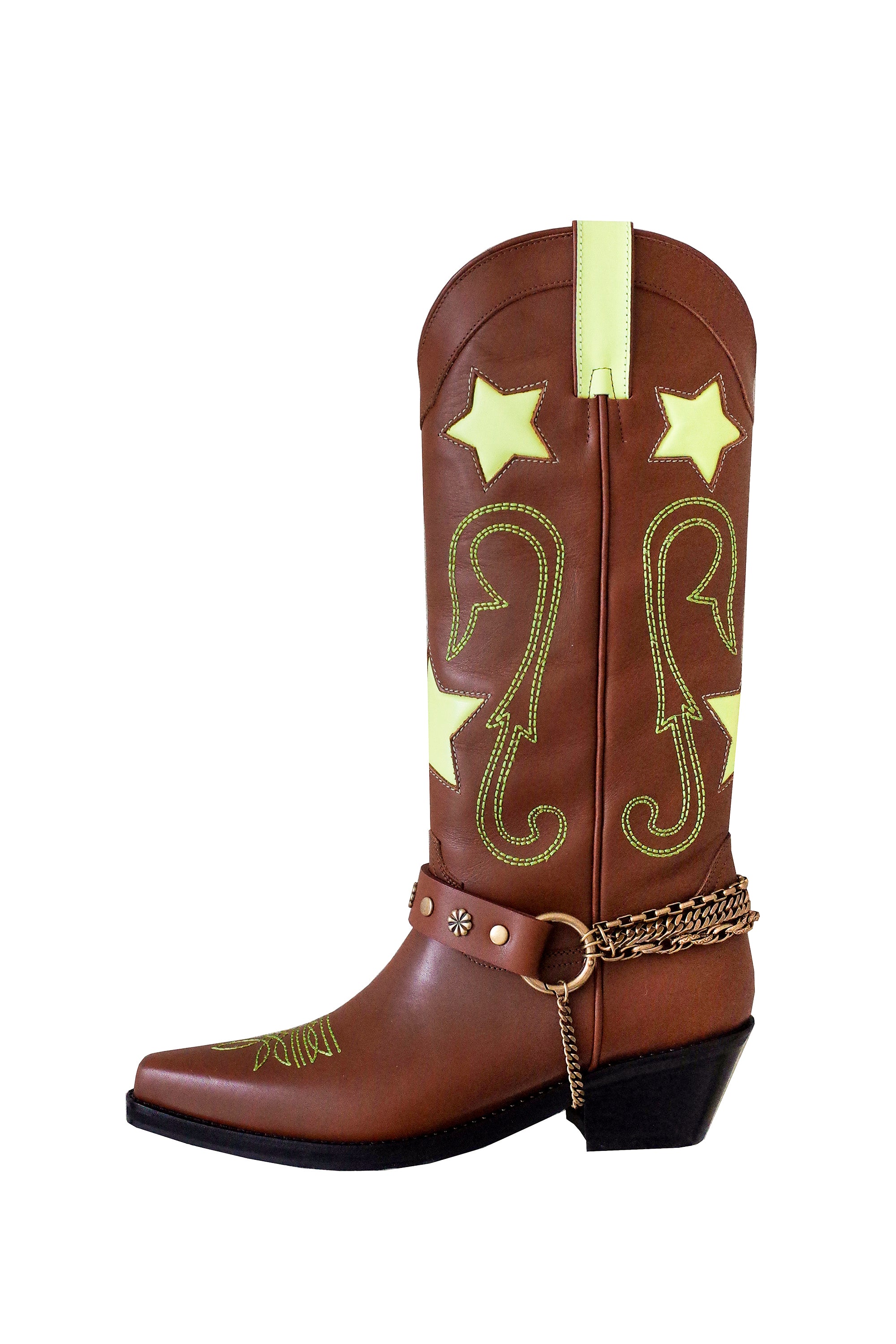 [1차-12월초 출고]Star western boots brown