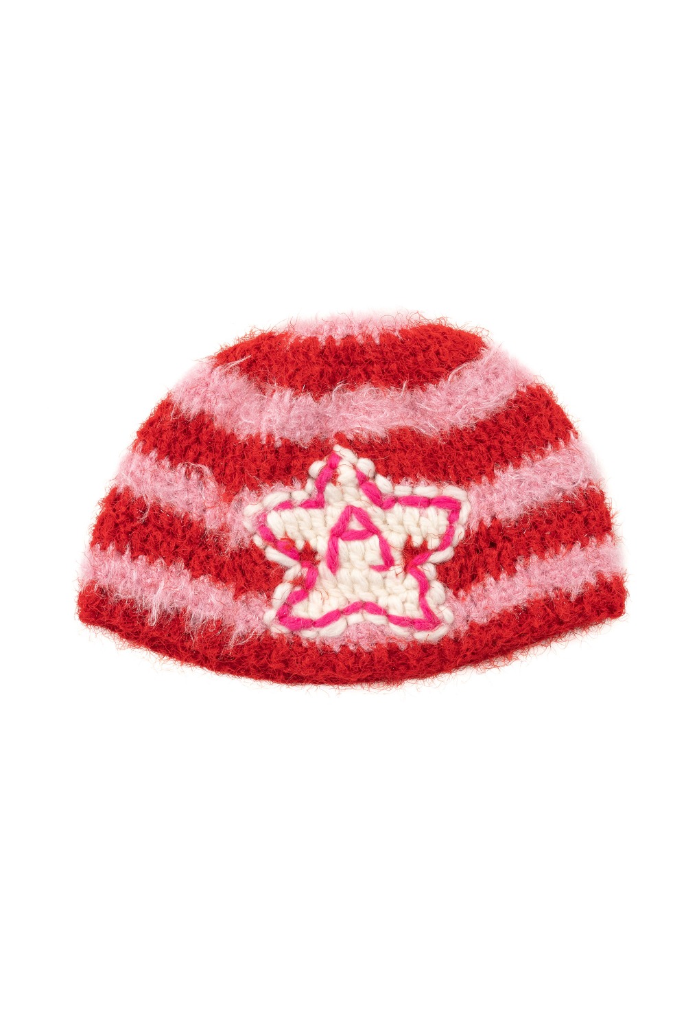 Star crochet beanie (PINK)