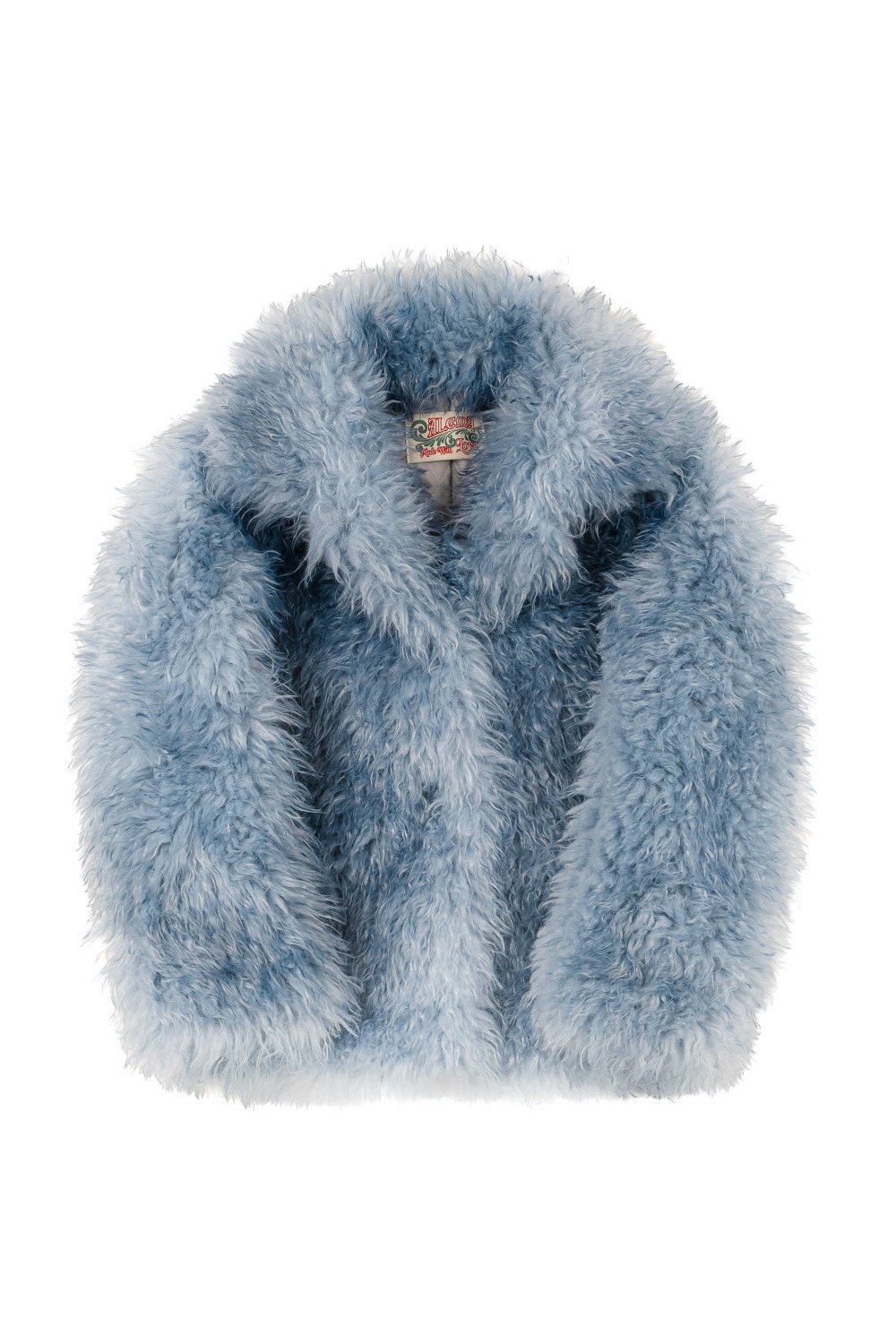 Fluffy furry fur jacket (BLUE)
