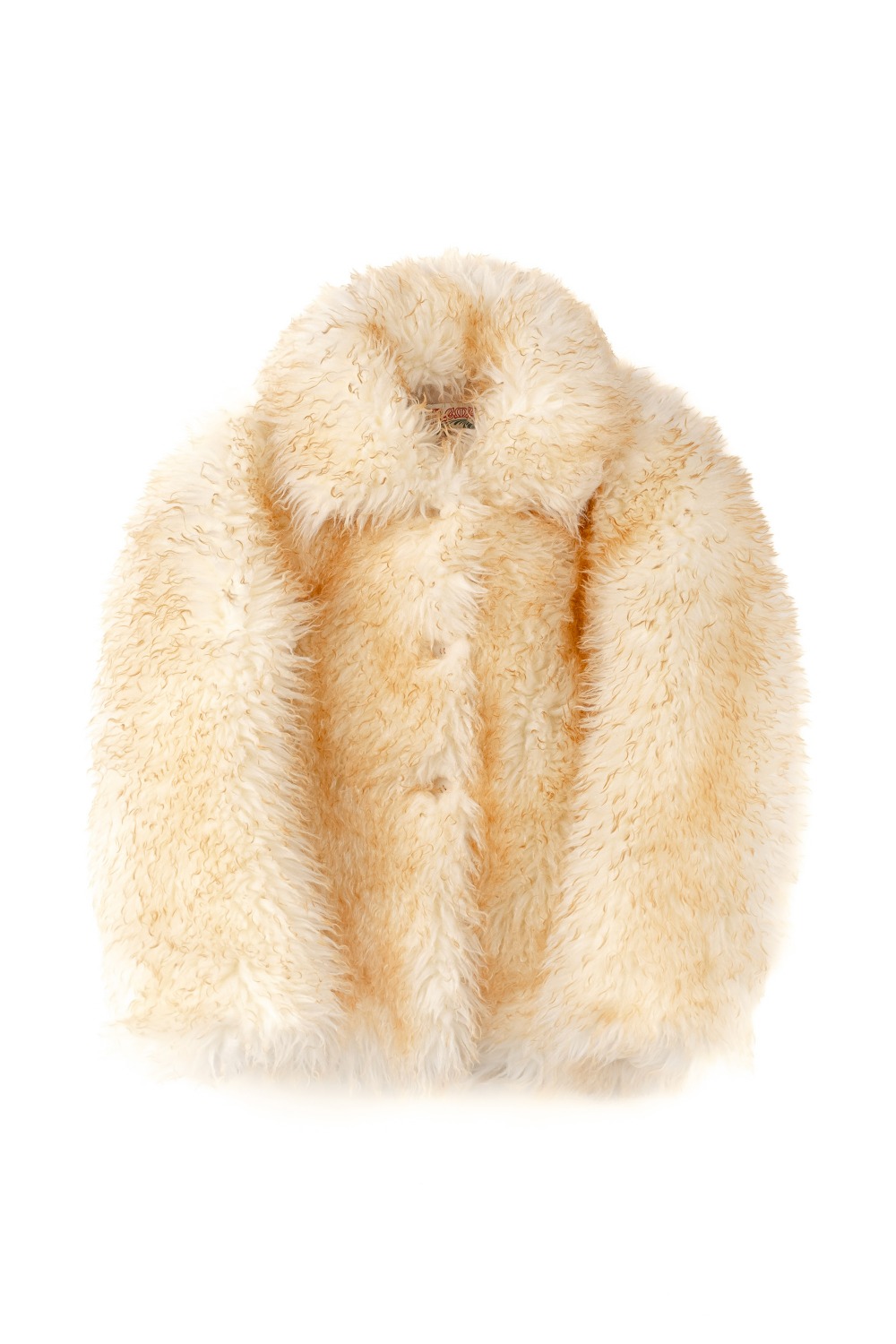 Fluffy furry fur jacket (CREAM)